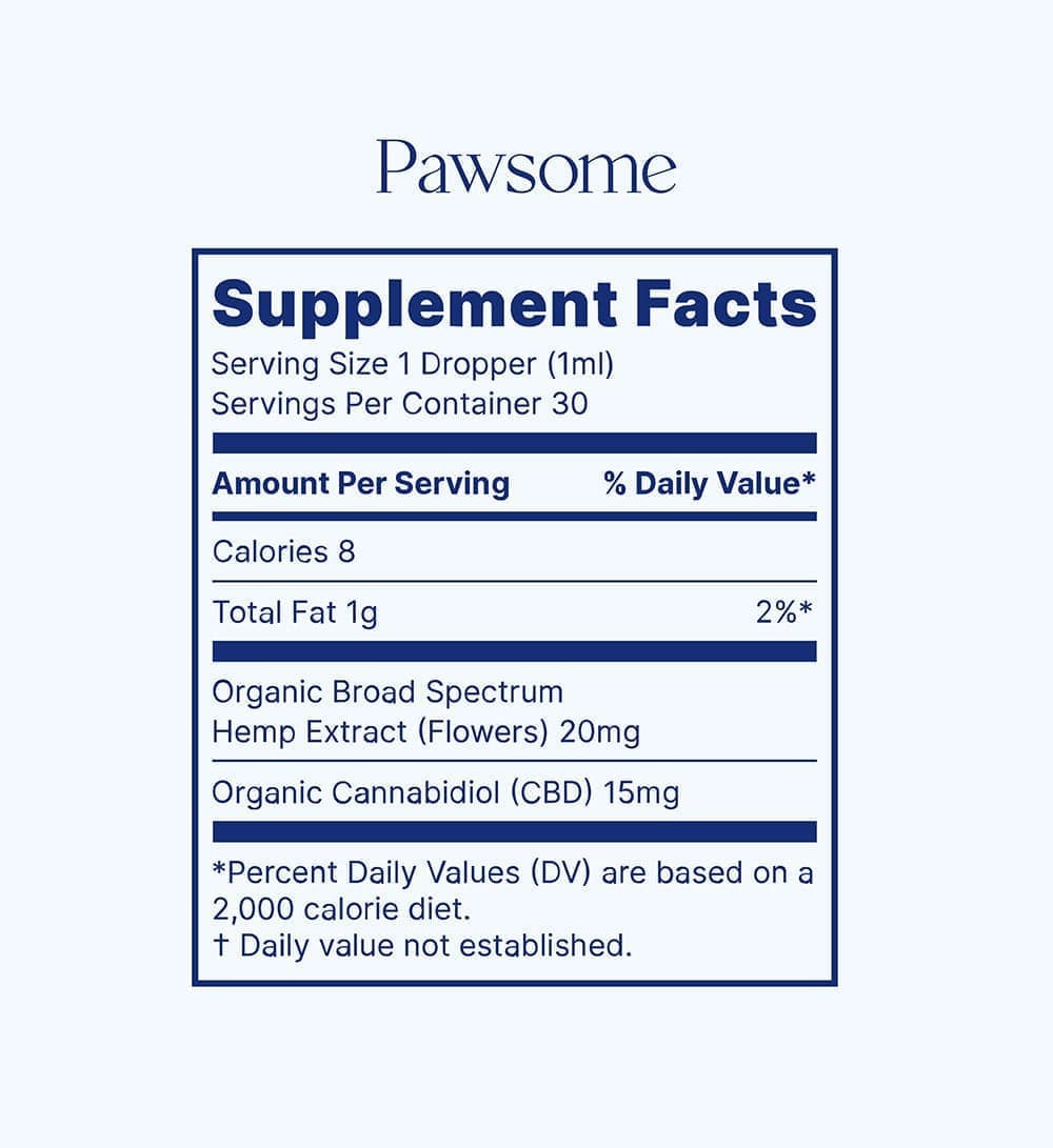 Pawsome - Organic Pet Drops - Jupiter