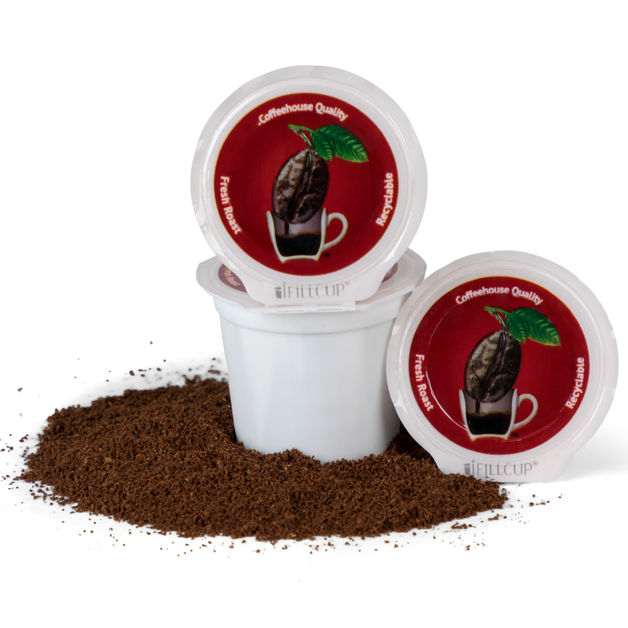 Medium Roast Coffee Pods by fire grounds coffee company