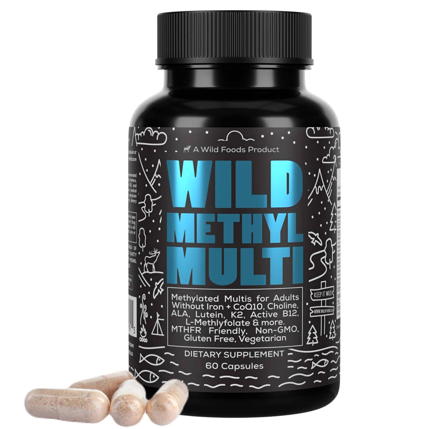 Wild Methyl Multi Case of 12 by Wild Foods