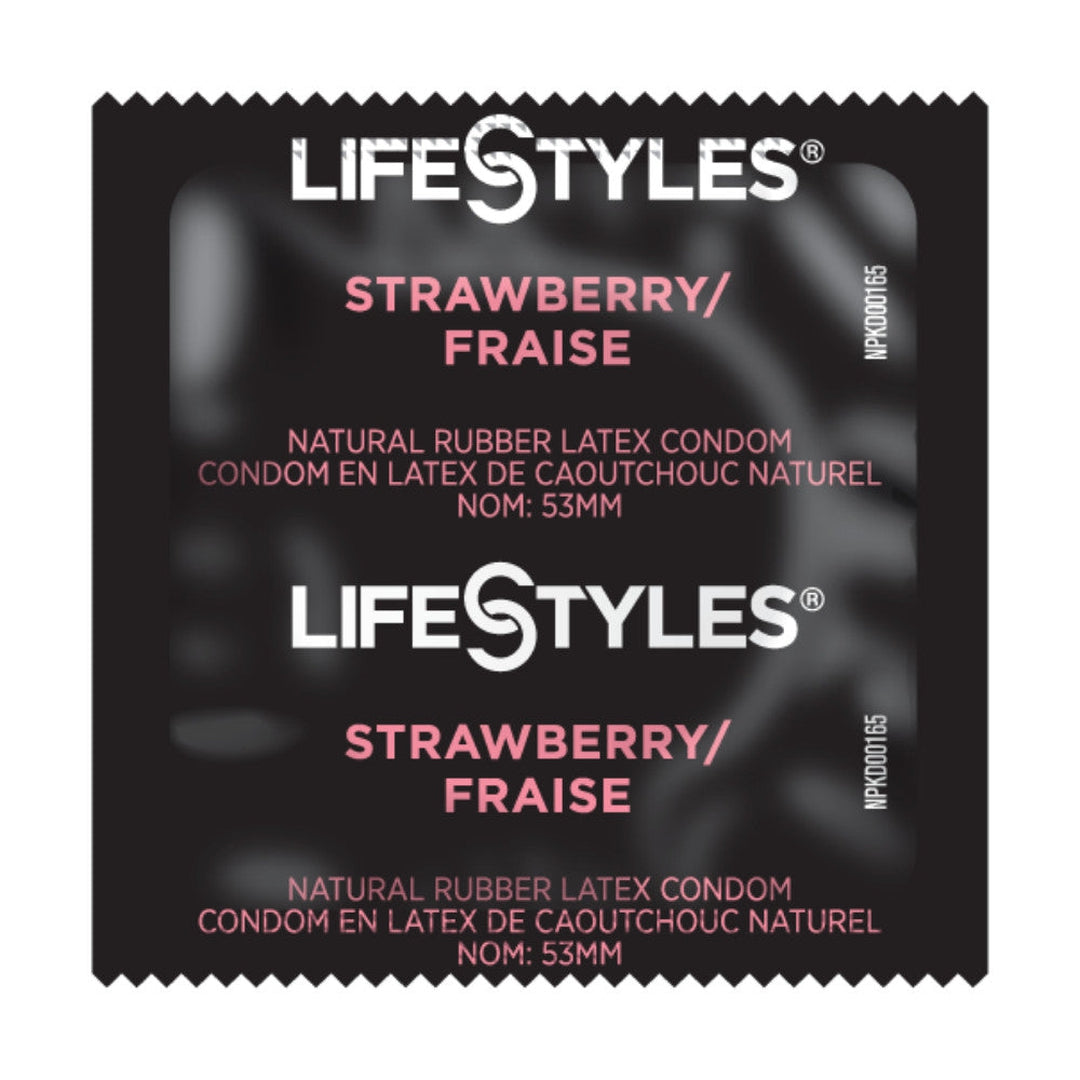 LifeStyles Assorted Flavors Lubricated Condoms 🍓🍌🍦 by Condomania.com