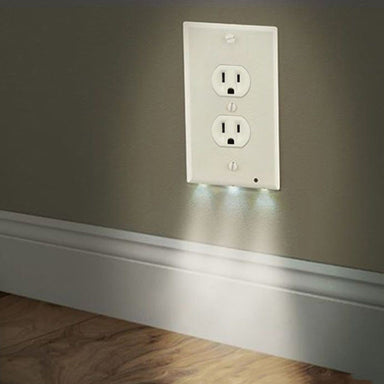  Path Lighter Auto Motion Wall Plate LED Light  2- PACK by VistaShops VistaShops Perfumarie