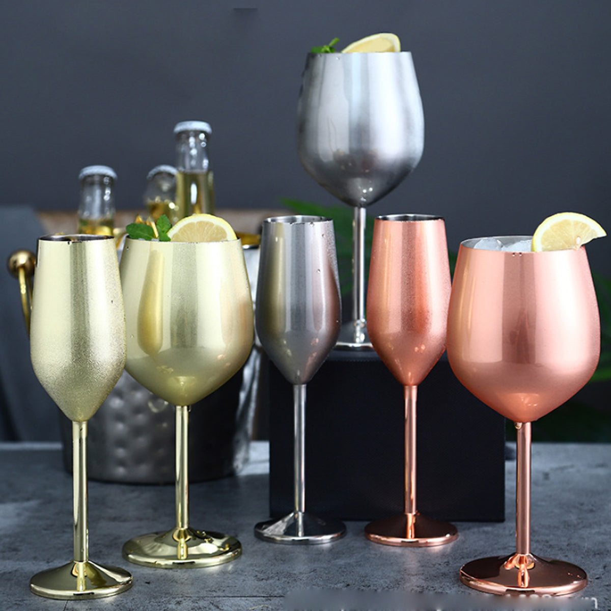  Happiest Hours Cocktail Glasses Let The Party Begin by VistaShops VistaShops Perfumarie