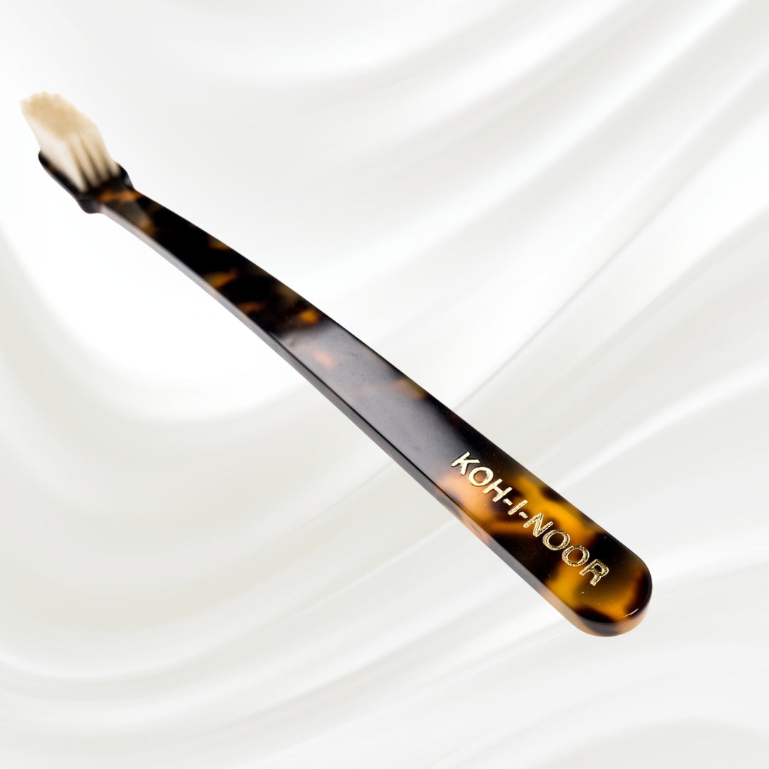 Coccola Toothbrush with Natural Bristles - Medium by KOH-I-NOOR Beauty USA