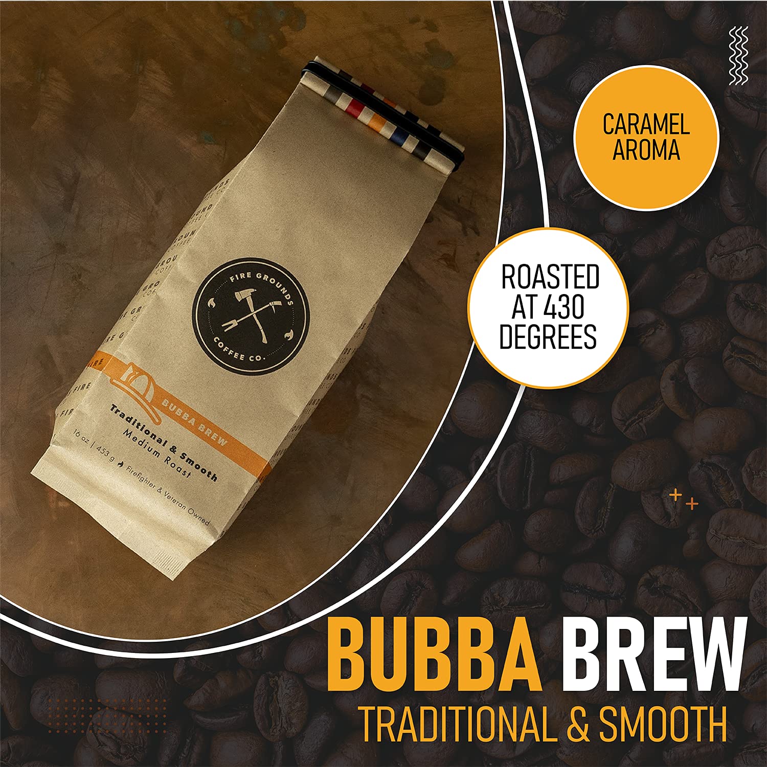 Bubba Brew (Medium Roast) by fire grounds coffee company