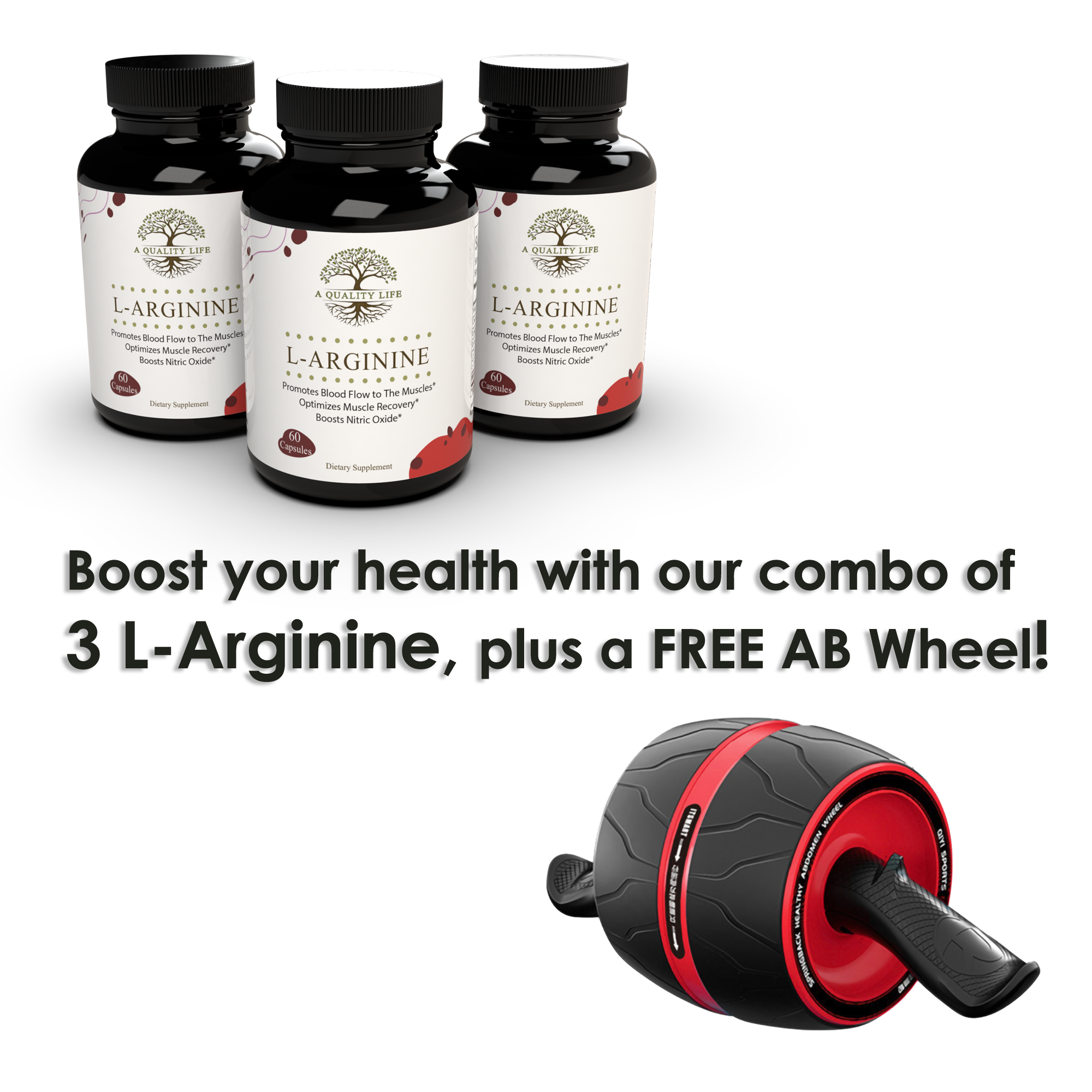 Endurance Evolution: L-Arginine 3-Month Journey by A Quality Life Nutrition