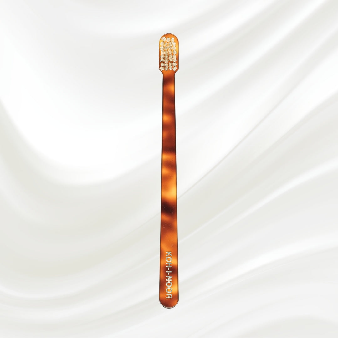 Coccola Toothbrush with Natural Bristles - Medium by KOH-I-NOOR Beauty USA