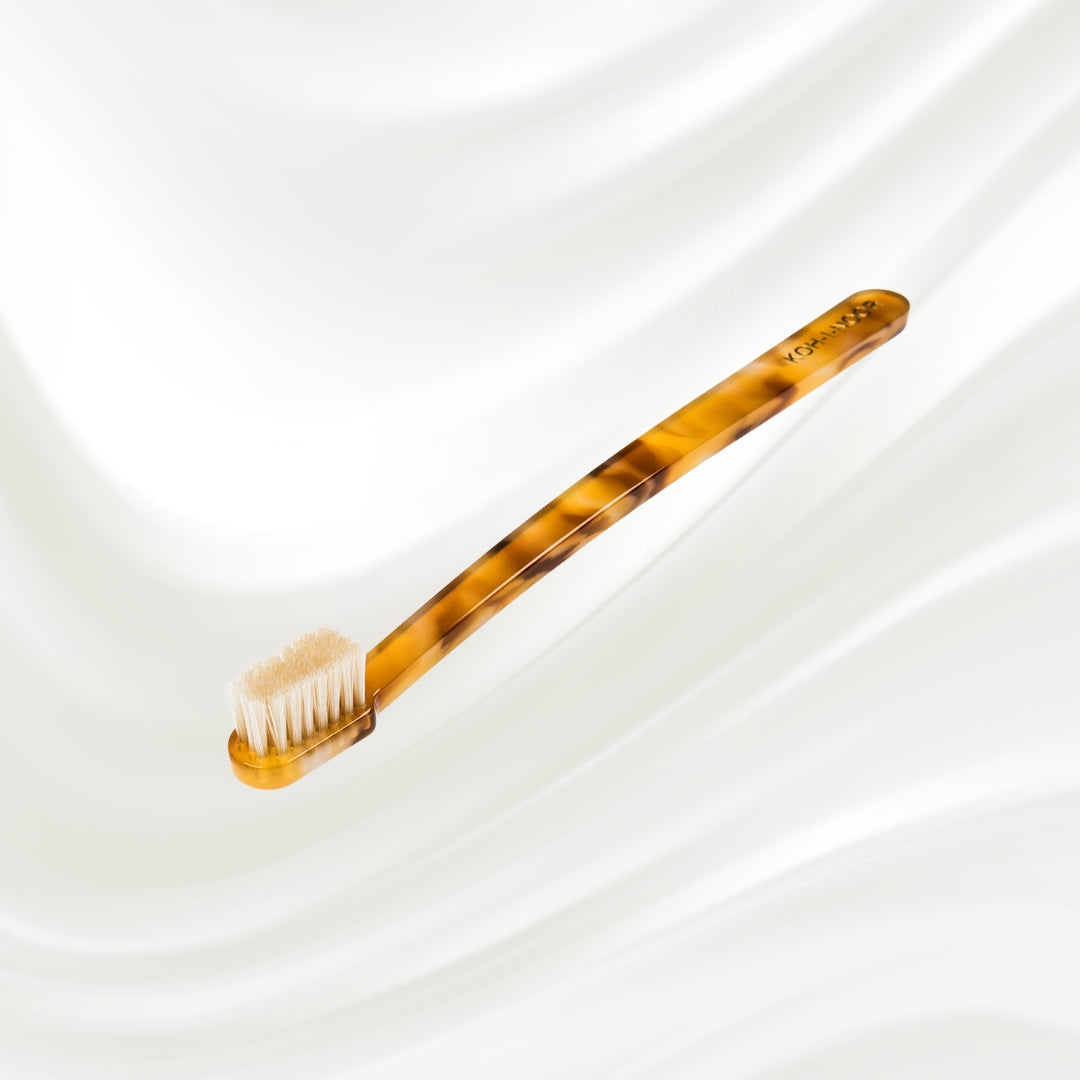 Coccola Toothbrush with Natural Bristles - Medium by KOH-I-NOOR Beauty USA