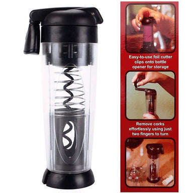  Cork Mill Easy Wine Bottle Opener by VistaShops VistaShops Perfumarie