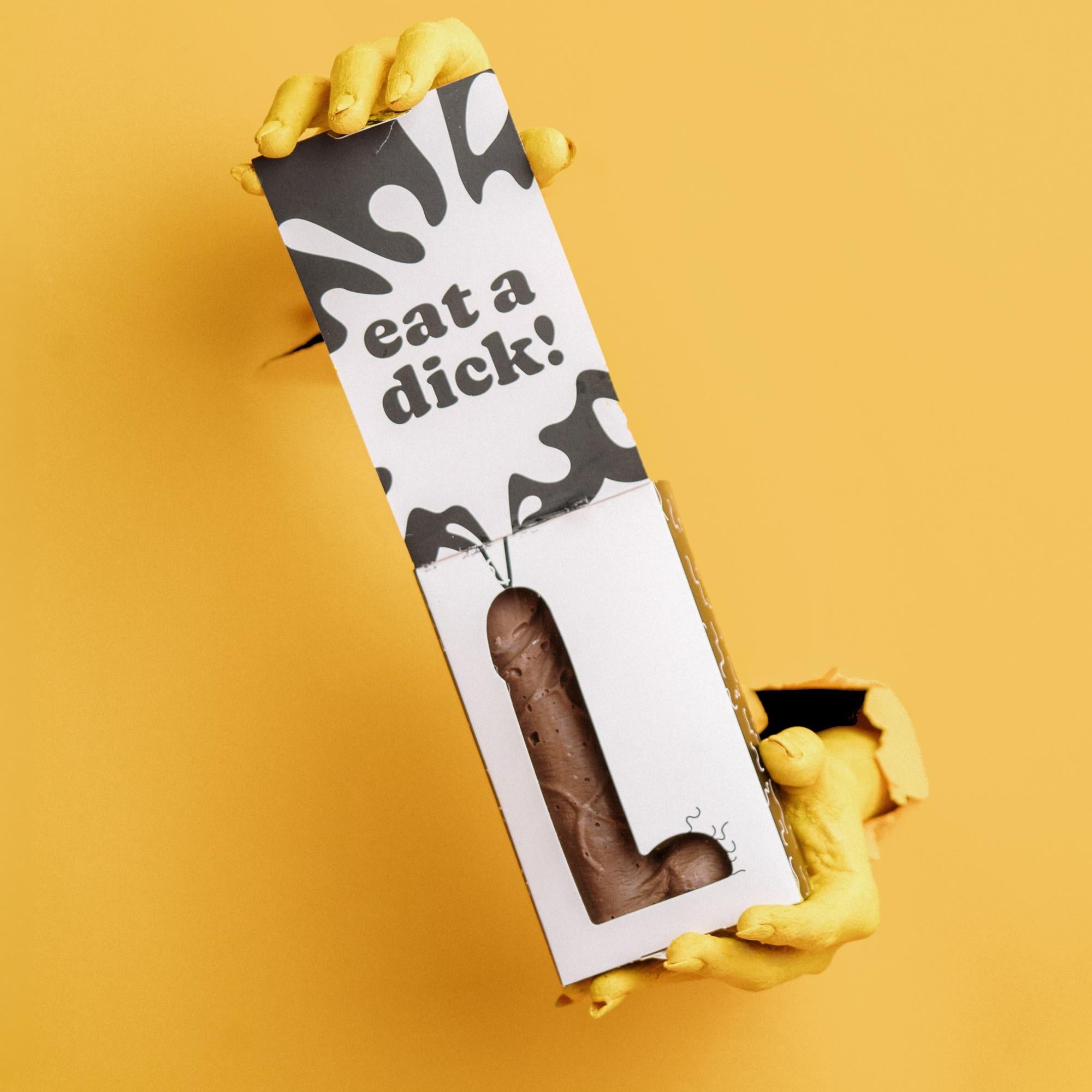 Happy Birthday - Eat A Dick Chocolate by DickAtYourDoor