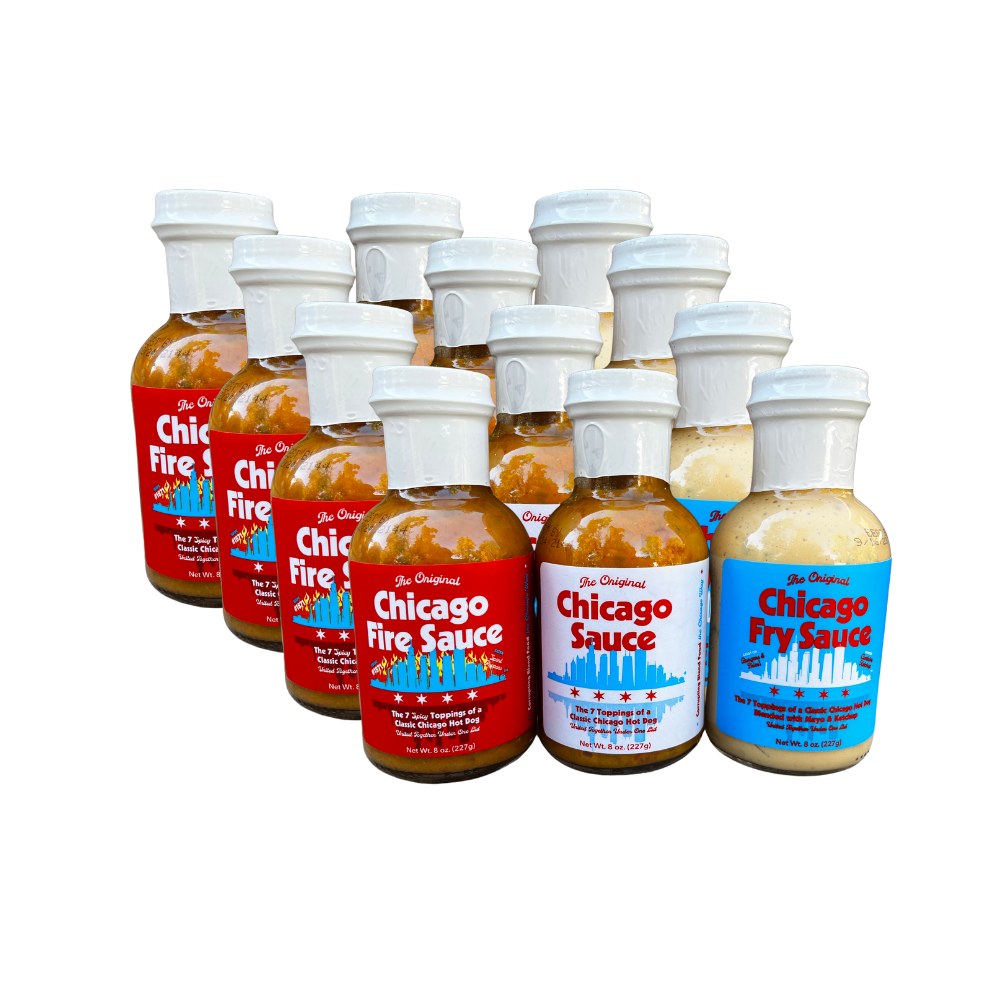 Chicago Sauce, Chicago Fire Sauce, & Chicago Fry Sauce by Big Fork Brands