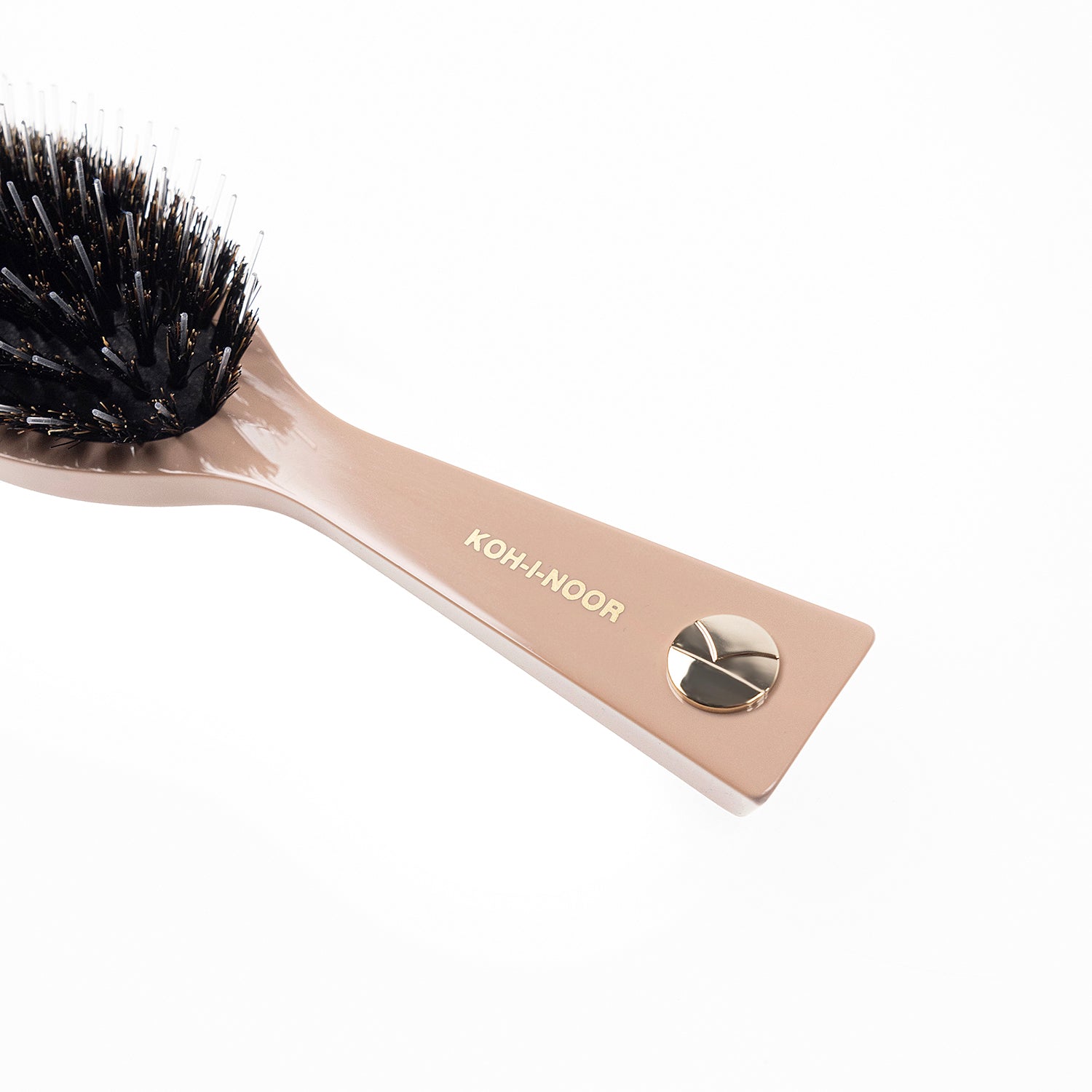 Pastel Boar and Nylon Pin Hair Brush by KOH-I-NOOR Beauty USA