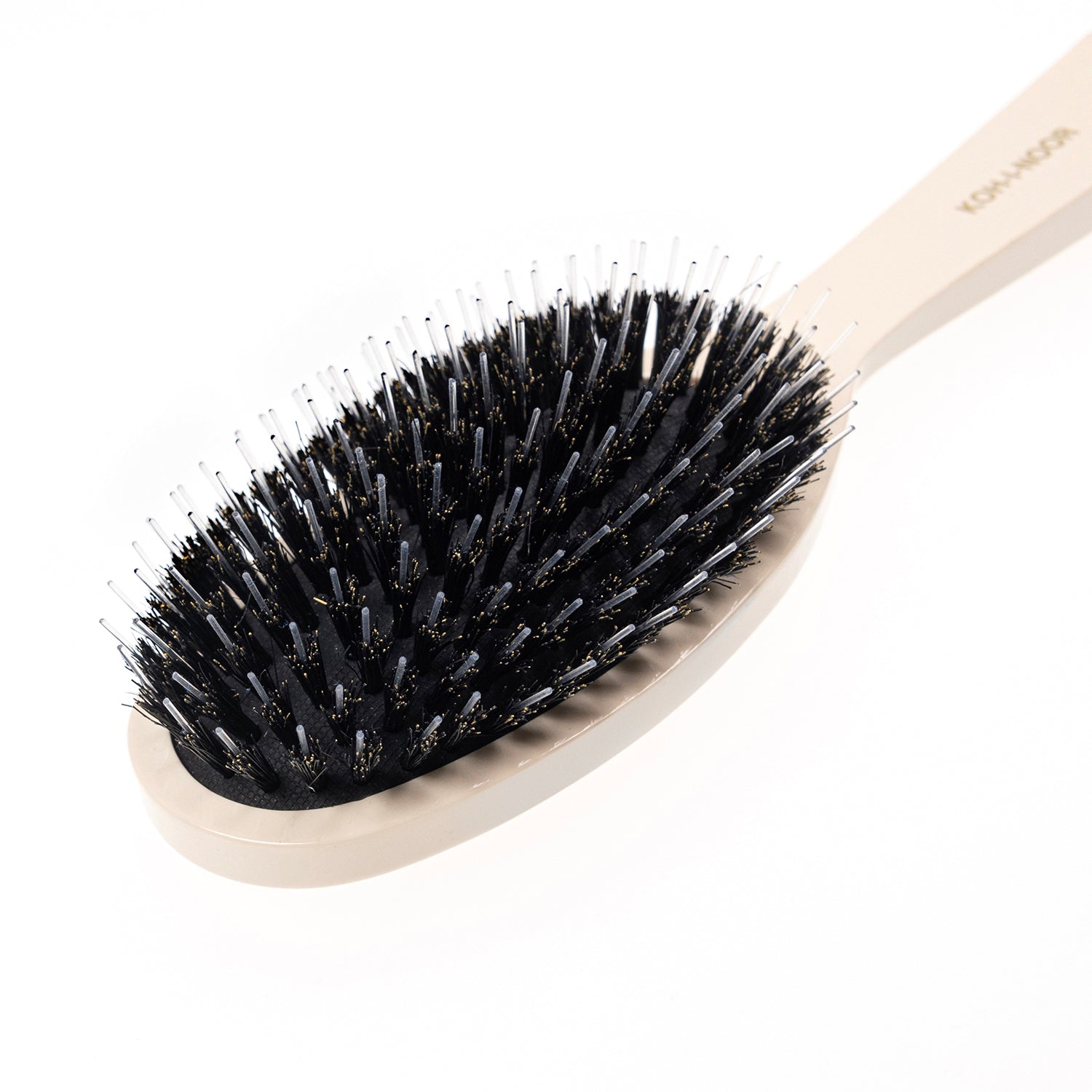 Pastel Boar and Nylon Pin Hair Brush by KOH-I-NOOR Beauty USA