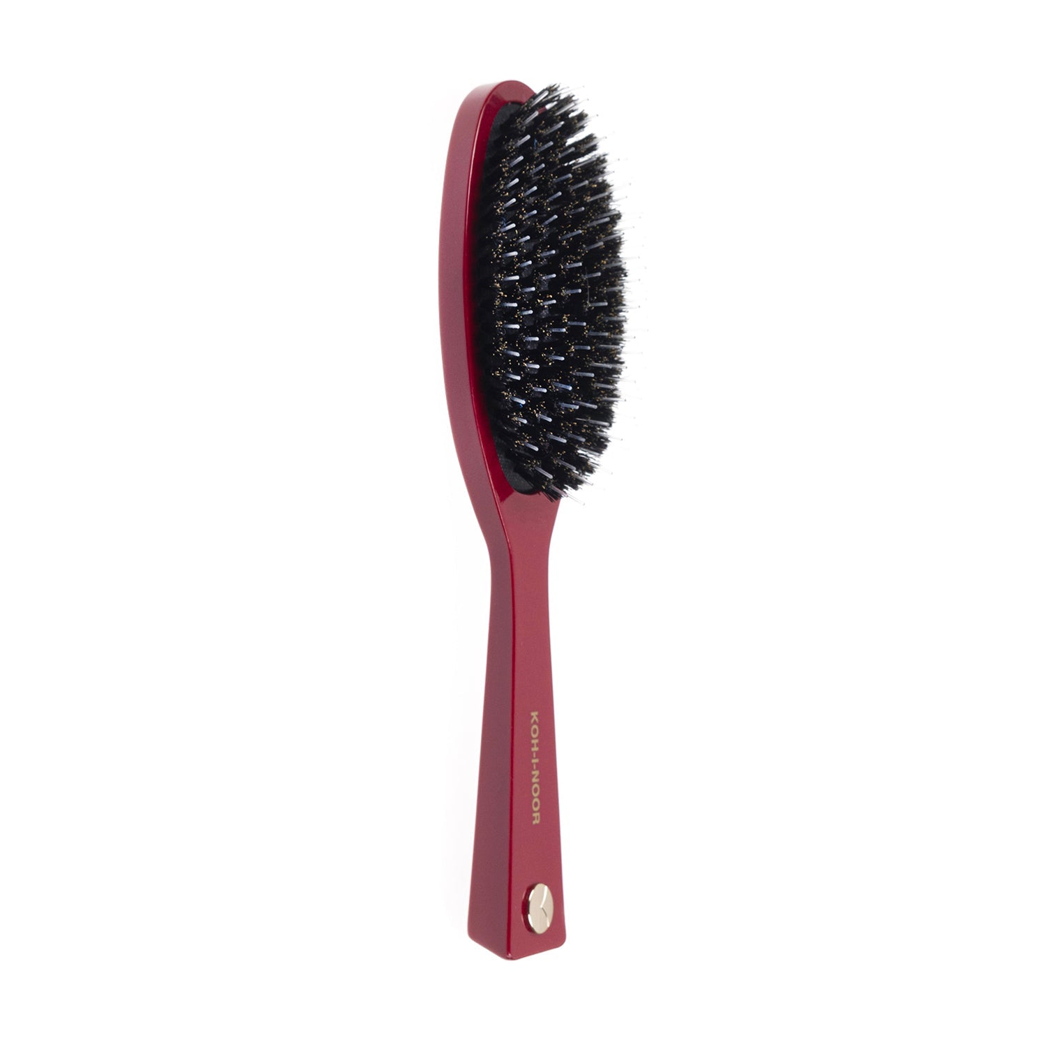 Pastel Boar and Nylon Pin Hair Brush by KOH-I-NOOR Beauty USA