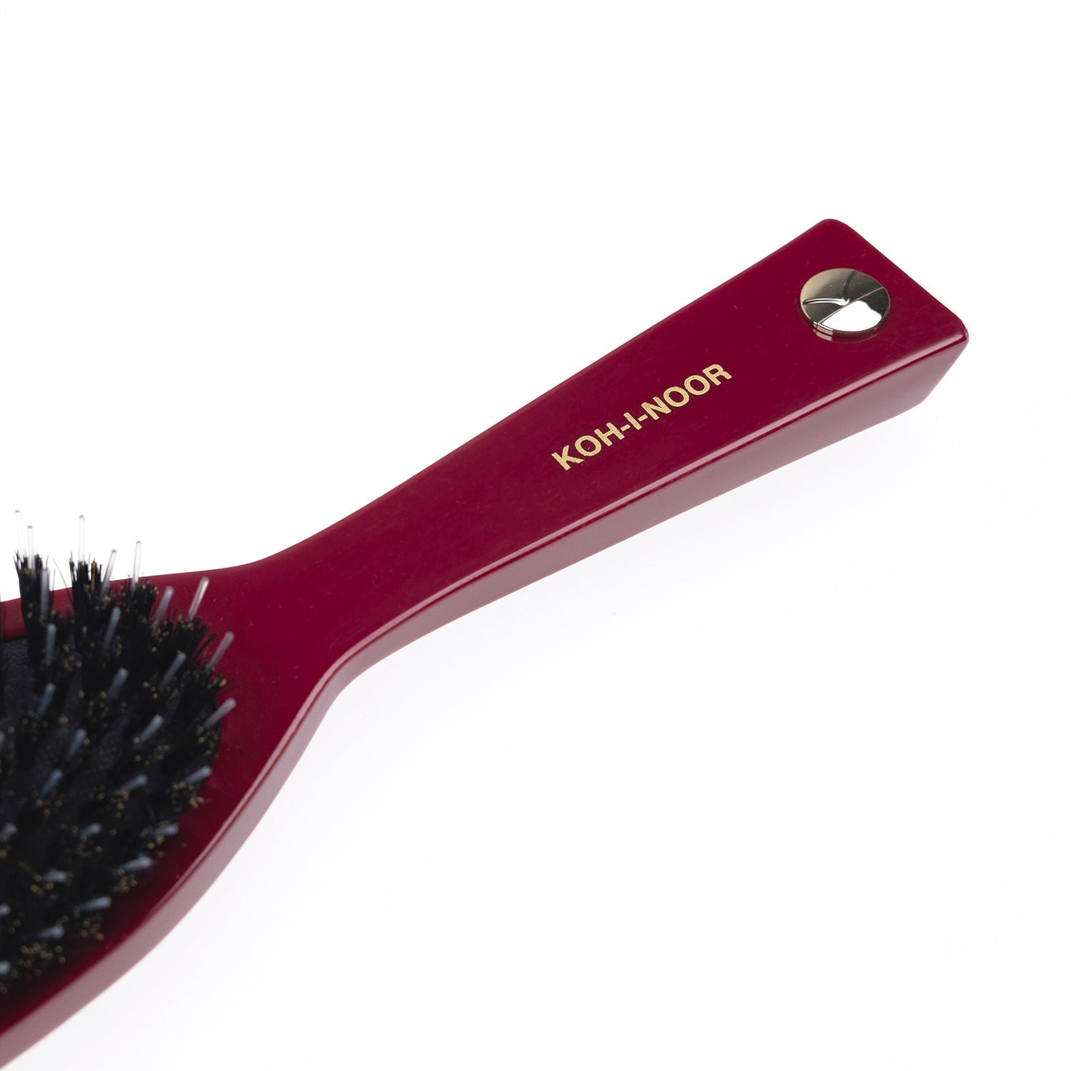 Pastel Boar and Nylon Pin Hair Brush by KOH-I-NOOR Beauty USA