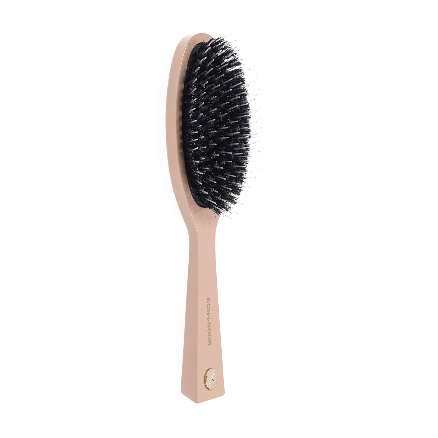 Pastel Boar and Nylon Pin Hair Brush by KOH-I-NOOR Beauty USA