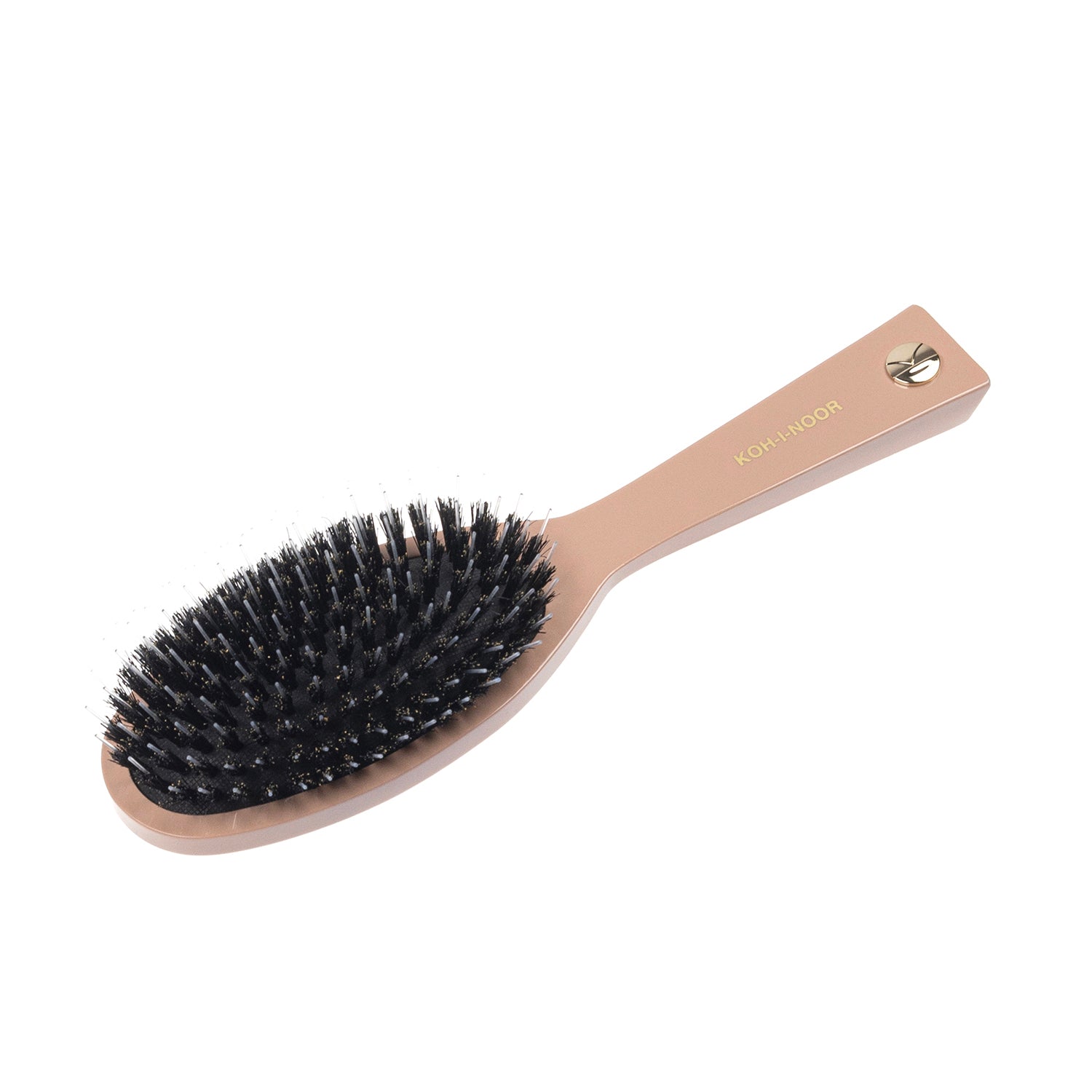 Pastel Boar and Nylon Pin Hair Brush by KOH-I-NOOR Beauty USA