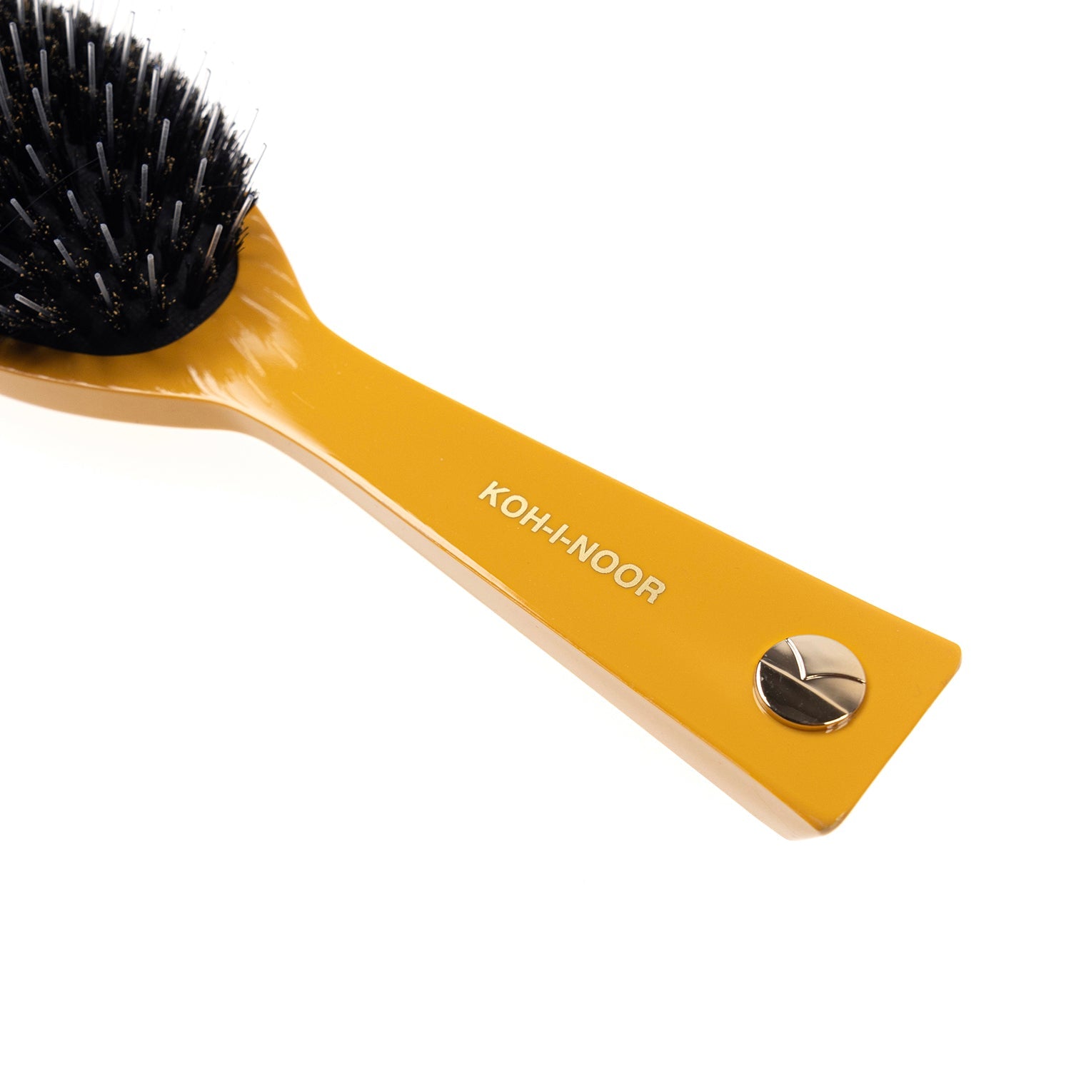 Pastel Boar and Nylon Pin Hair Brush by KOH-I-NOOR Beauty USA