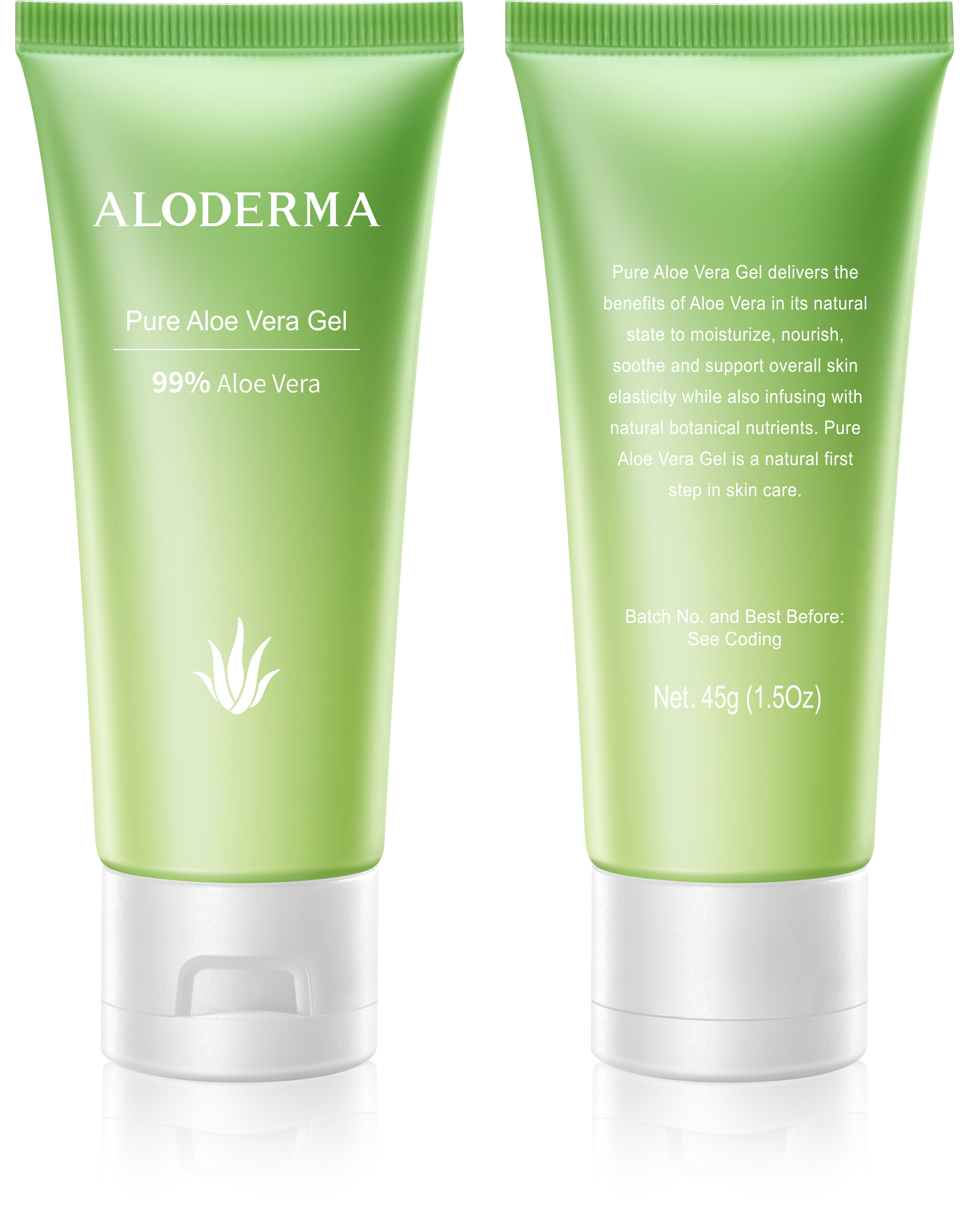 ALODERMA Pure Aloe Vera Gel - 45g by AloeCure