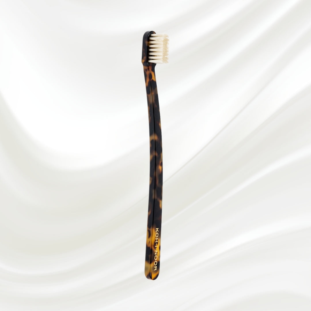 Coccola Toothbrush with Natural Bristles - Medium by KOH-I-NOOR Beauty USA