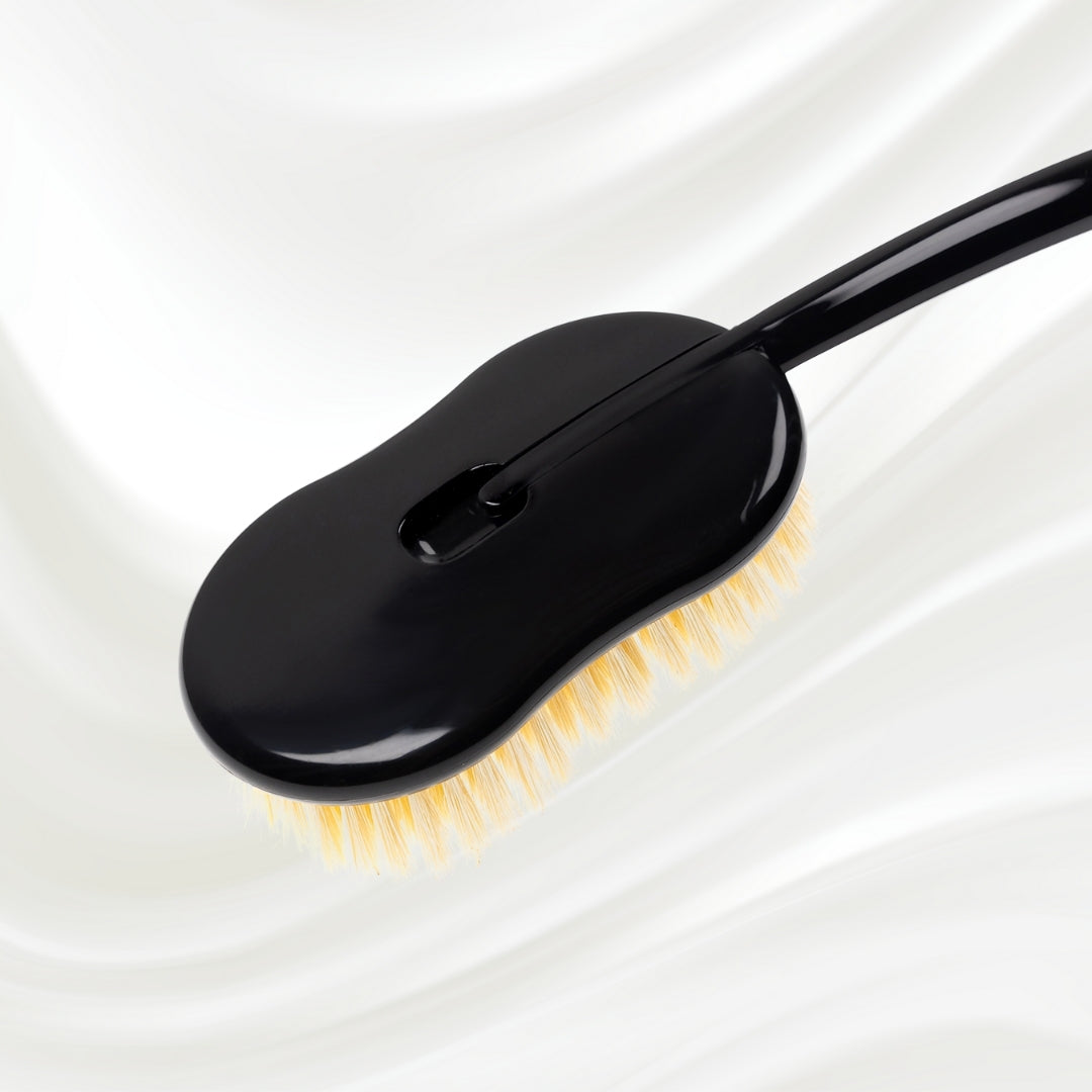 Natural Bristle Shower Back Brush by KOH-I-NOOR Beauty USA