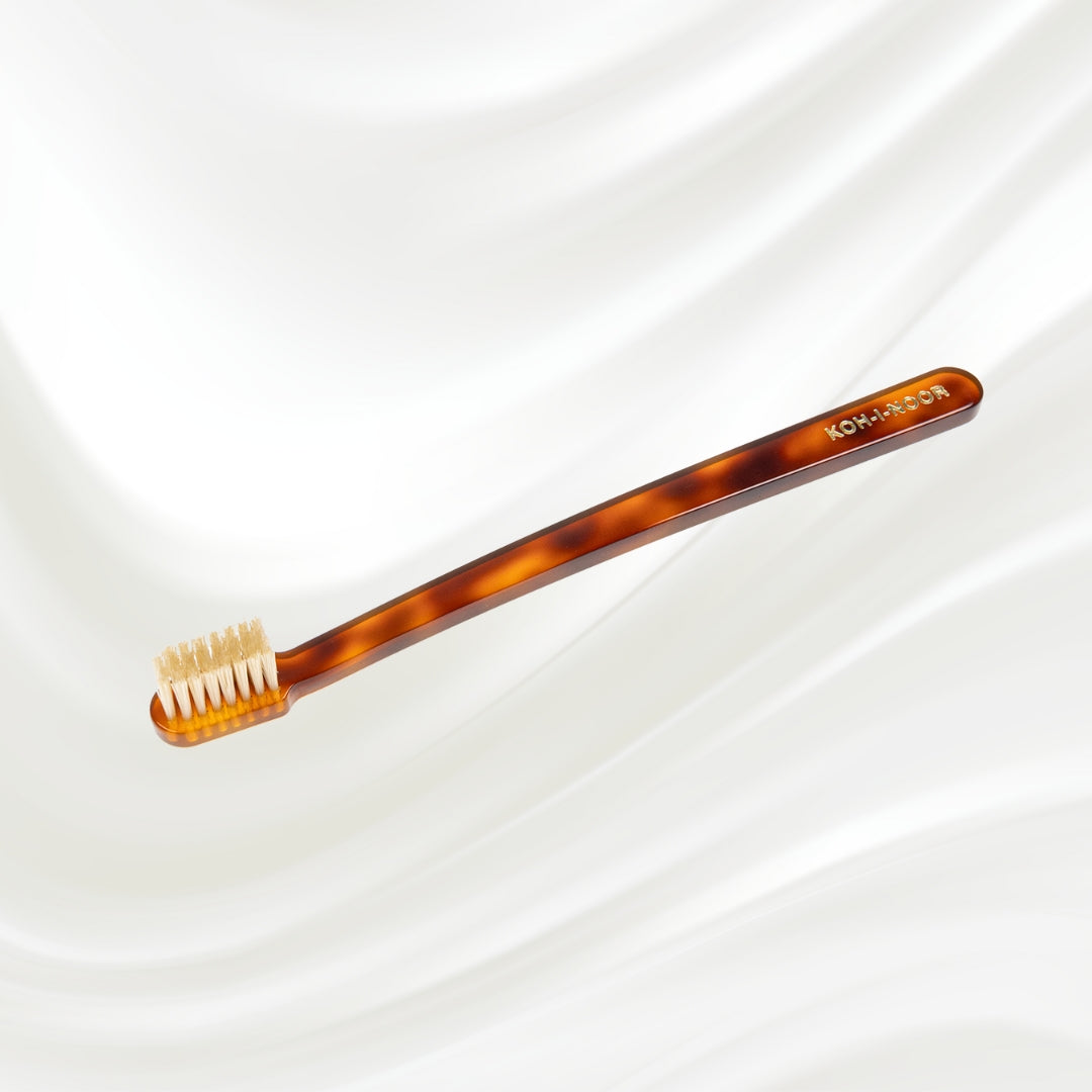 Coccola Toothbrush with Natural Bristles - Medium by KOH-I-NOOR Beauty USA