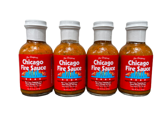 Chicago Style Hot Sauce: Chicago Fire Sauce by Big Fork Brands