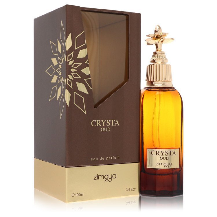 Afnan Zimaya Crysta Oud Eau De Parfum Spray (Unisex) 3.4 oz by OyeraCharisma