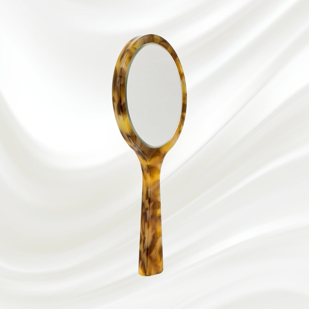 Luxury Hand Mirror - Honey by KOH-I-NOOR Beauty USA