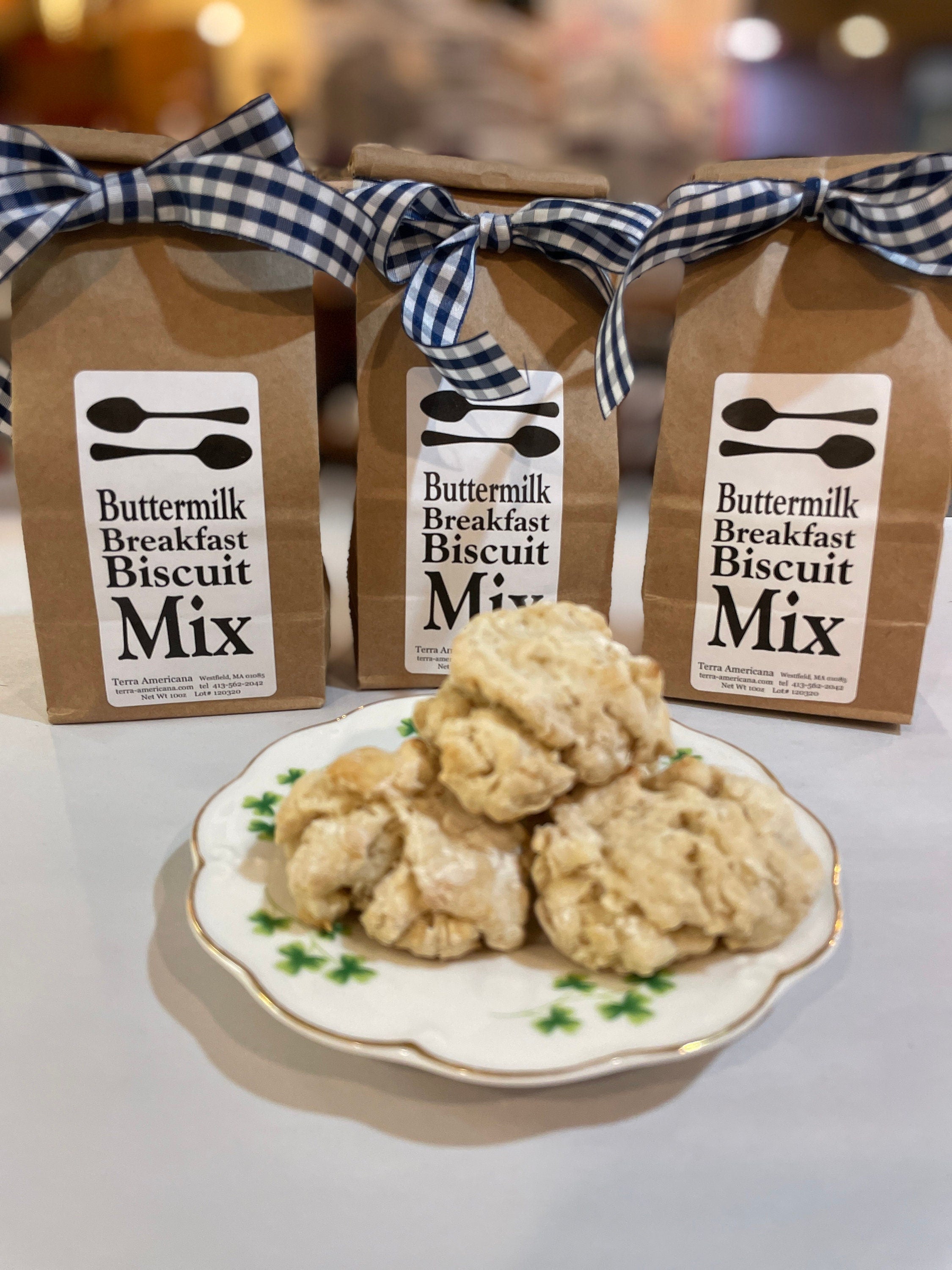 Breakfast Biscuit Mix - Apple, Buttermilk, Lavender with Gluten Free Options