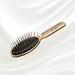 7112G KOH-I-NOOR Metallic hairbrush with gold plated handle, and metallic pins; KOH-I-NOOR's logo stamped on the handle