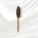7112G KOH-I-NOOR Metallic hairbrush with gold plated handle, and metallic pins; KOH-I-NOOR's logo stamped on the handle