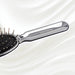 7112KK KOH-I-NOOR Metallic hairbrush with chrome plated handle, and metallic pins; KOH-I-NOOR's logo stamped on the handle
