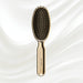 7113G KOH-I-NOOR Metallic hairbrush with gold plated handle, and metallic pins; KOH-I-NOOR's logo stamped on the comb