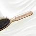 7113G KOH-I-NOOR Metallic hairbrush with gold plated handle, and metallic pins; KOH-I-NOOR's logo stamped on the handle