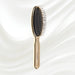 7113G KOH-I-NOOR Metallic hairbrush with gold plated handle, and metallic pins; KOH-I-NOOR's logo stamped on the handle