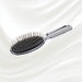 7113KK KOH-I-NOOR Metallic hairbrush with chrome plated handle, and metallic pins; KOH-I-NOOR's logo stamped on the comb