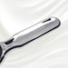 7113KK KOH-I-NOOR Metallic hairbrush with chrome plated handle, and metallic pins; KOH-I-NOOR's logo stamped on the comb