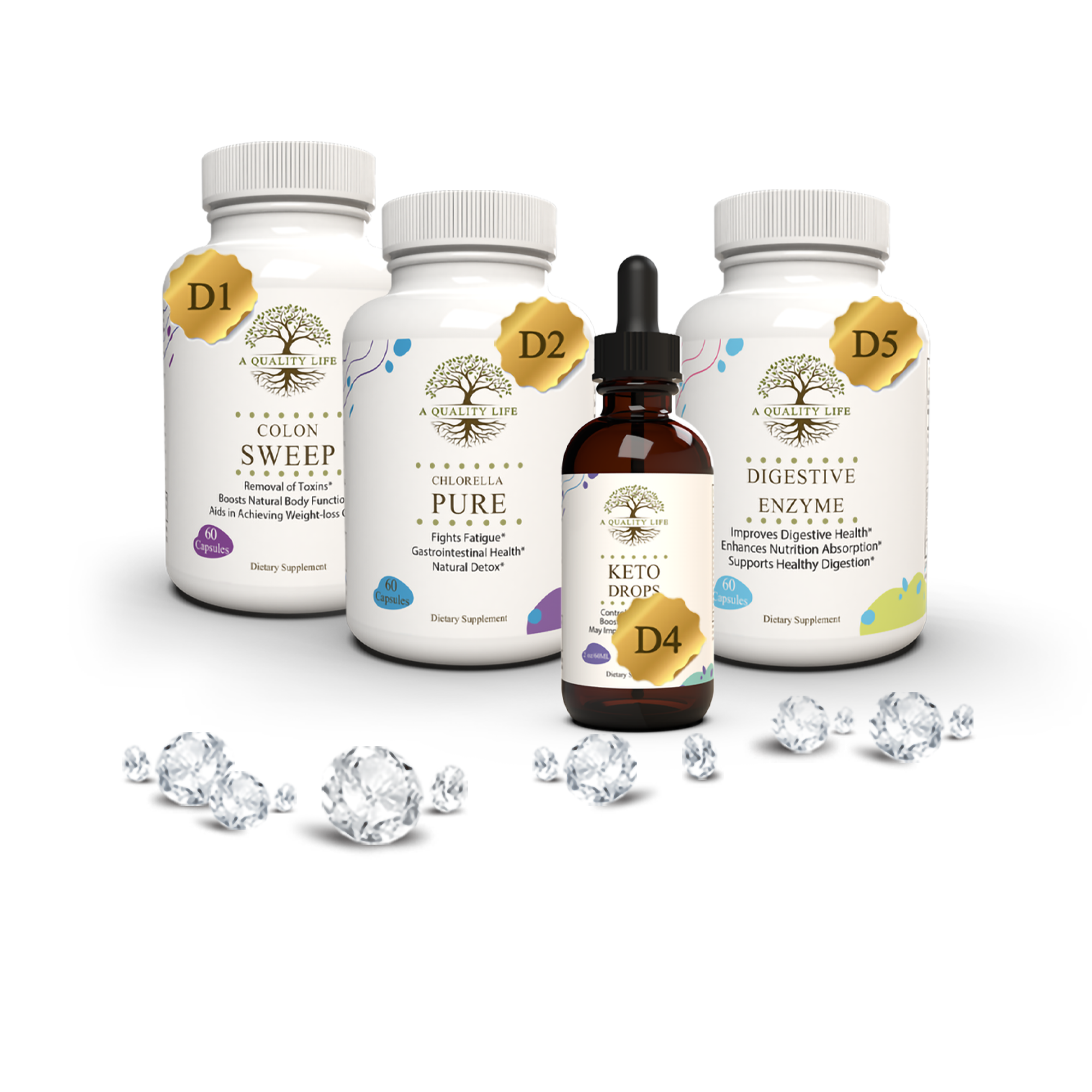 Digestive Conditioning Set by A Quality Life Nutrition