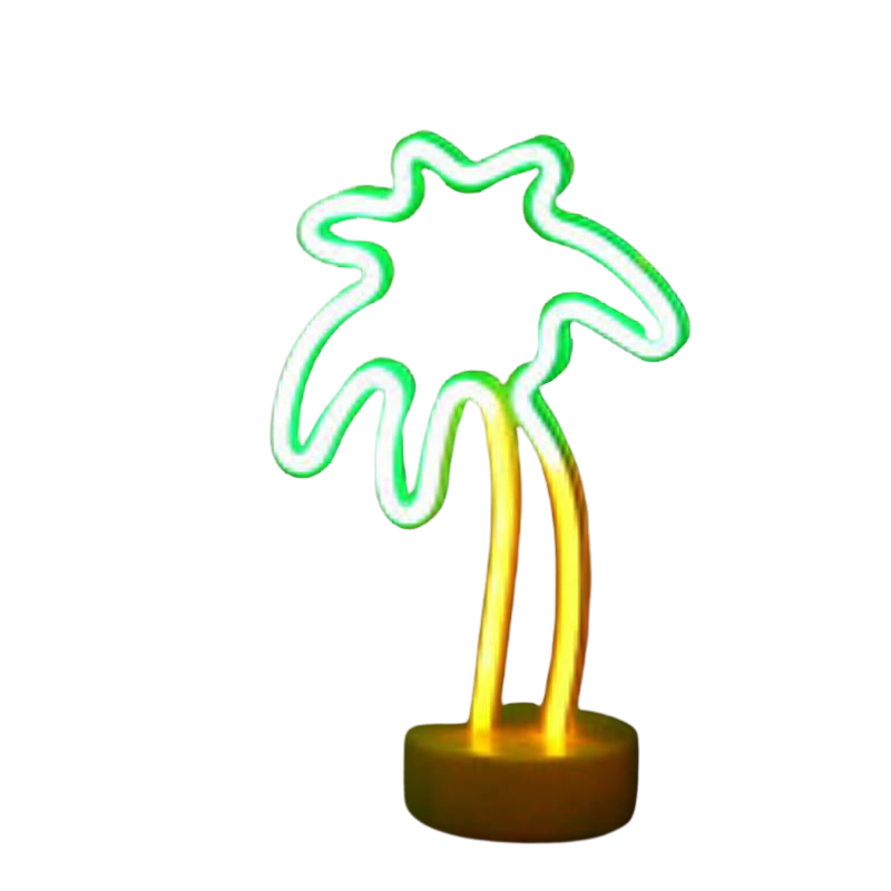  Tropical Nights Neon Deco Lights With Remote Control by VistaShops VistaShops Perfumarie