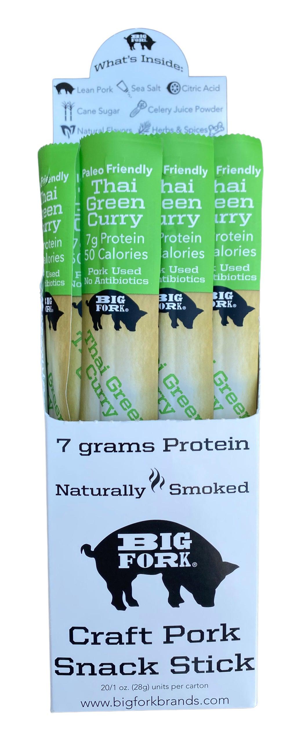 Craft Pork Snack Stick Sample (3 sticks total) by Big Fork Brands