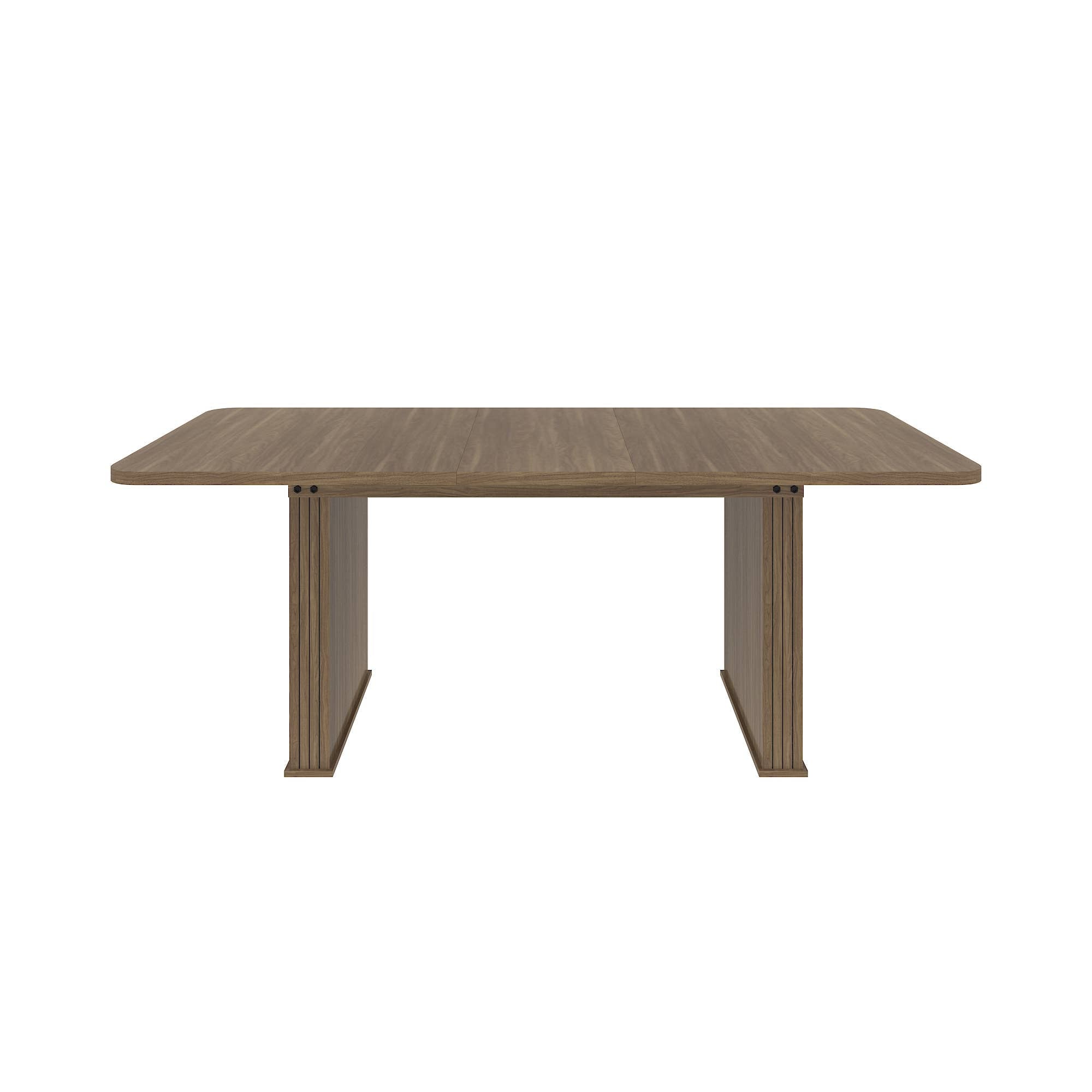 HOMYCASA DESIGN INC - Extendable Dining Table for Wedding Receptions 6 to 10 Seats