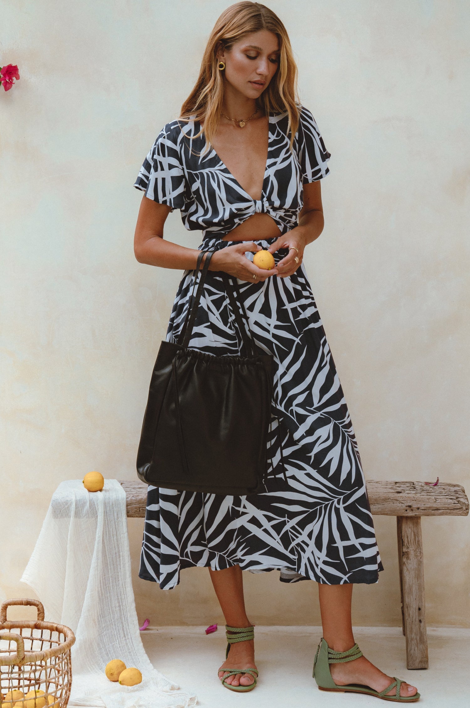 Alessia Leather Tote Bag by Bali ELF