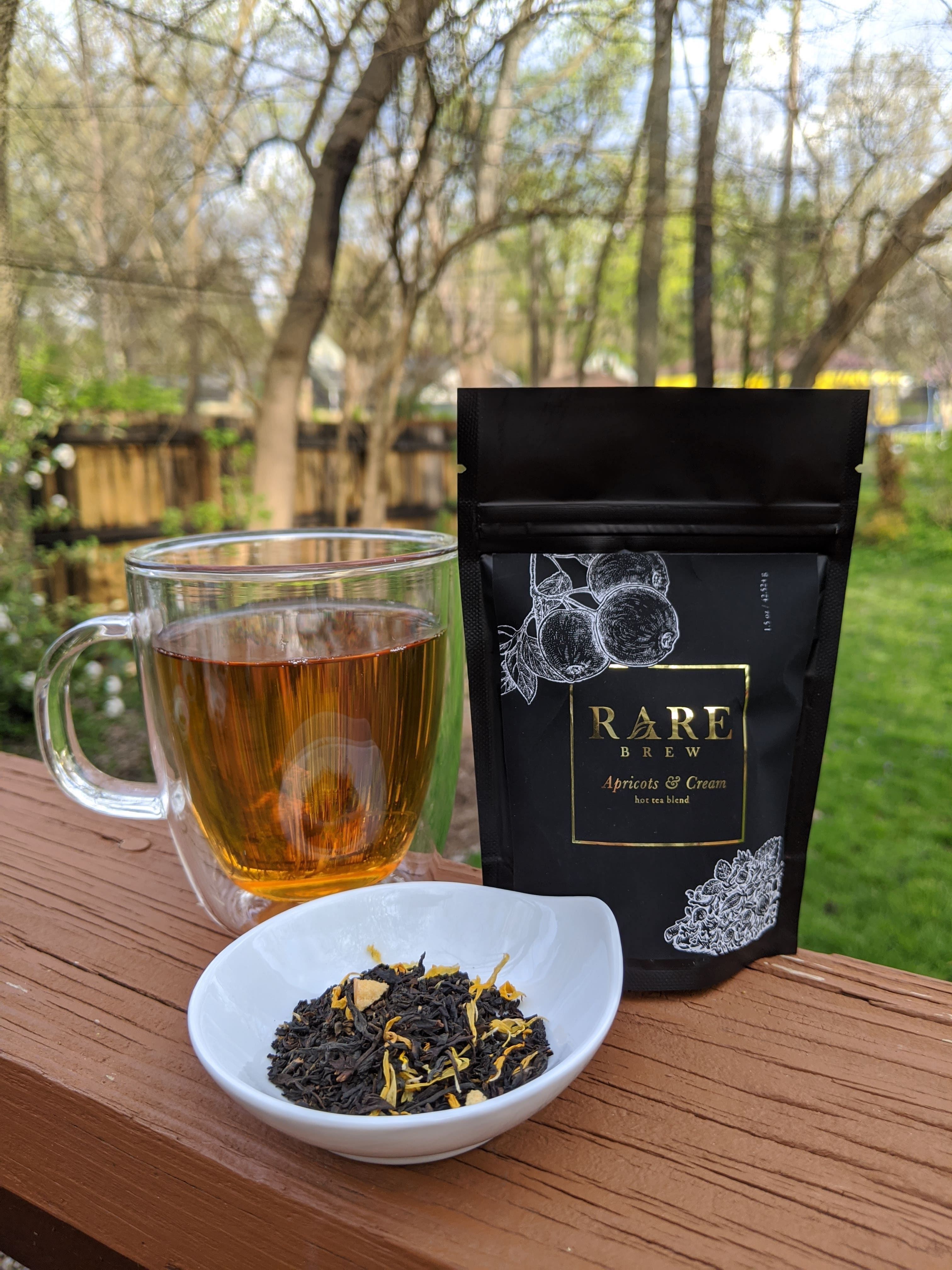 Apricots & Cream - Loose Leaf Tea by RARE BREW