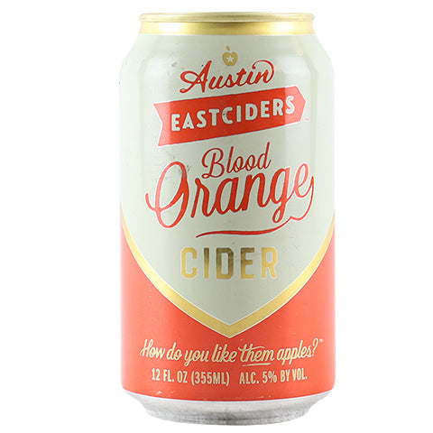 Austin Eastciders Blood Orange Cider by CraftShack Liquor Store