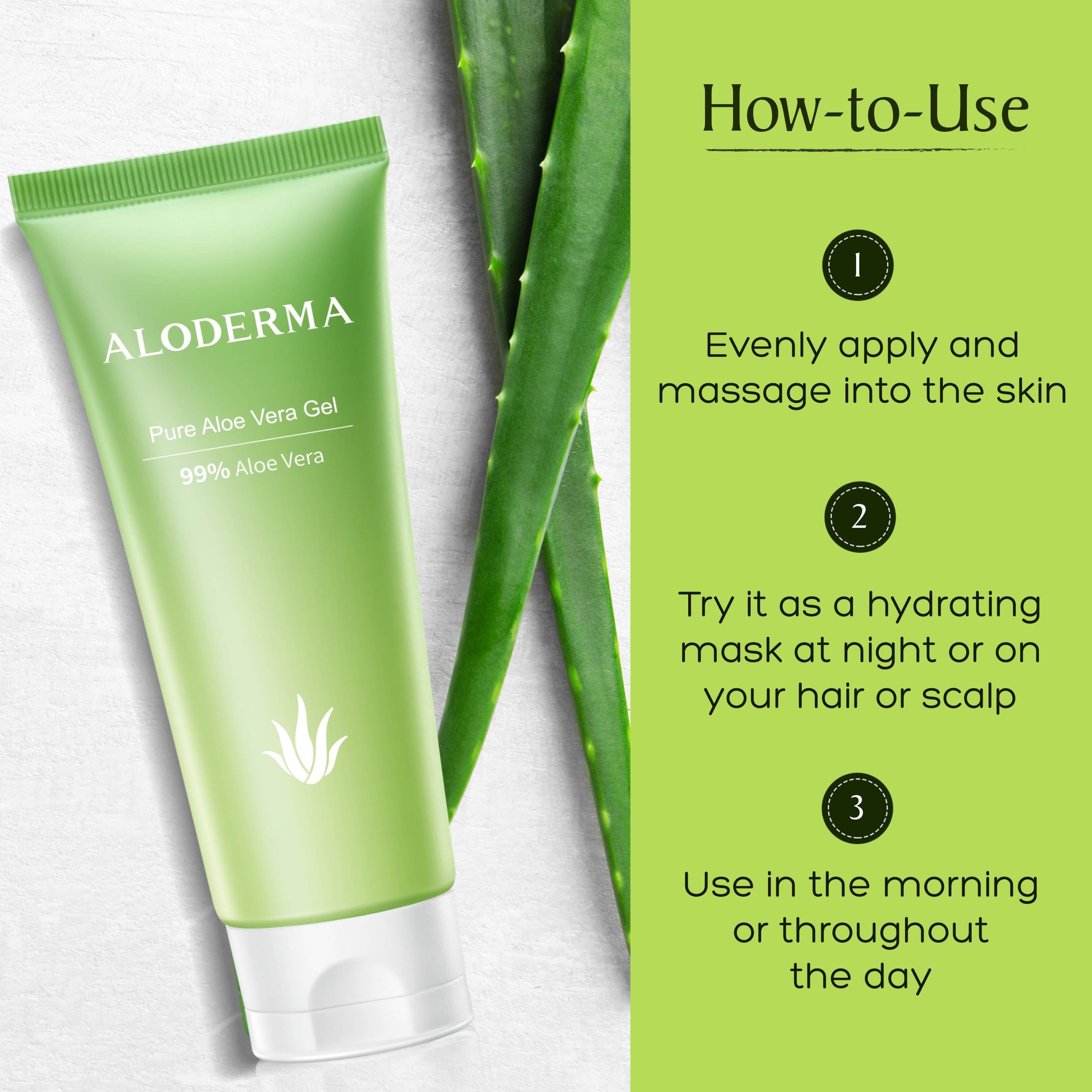 ALODERMA Pure Aloe Vera Gel - 114g by AloeCure