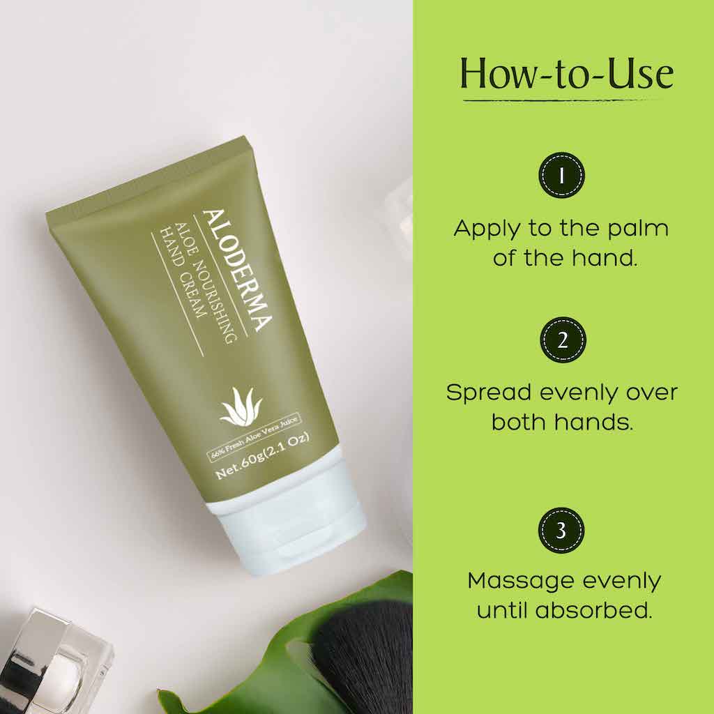 ALODERMA Aloe Nourishing Hand Cream by AloeCure