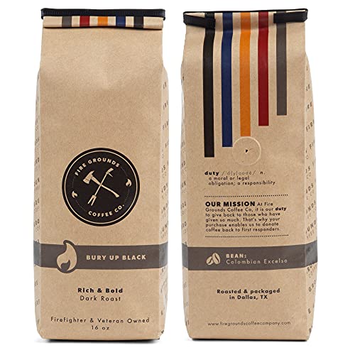 Bury Up Black (Dark Roast) by fire grounds coffee company