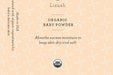 ORGANIC BABY POWDER- Talc Free 