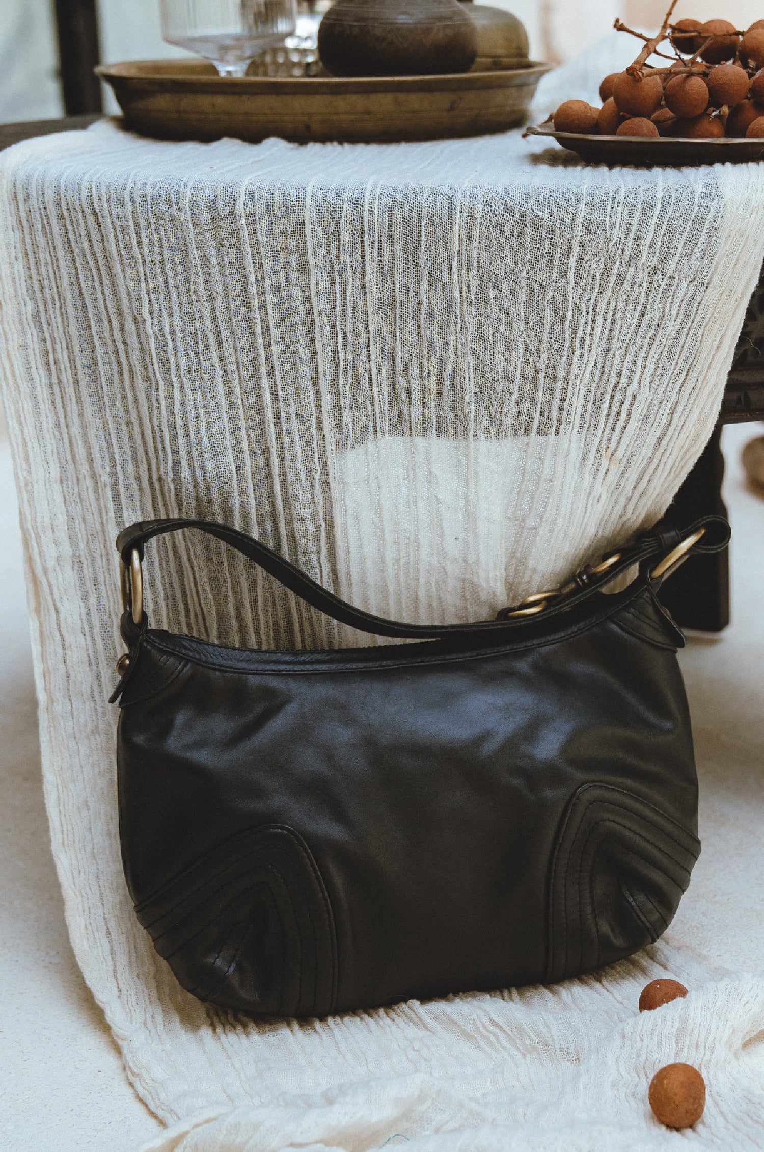 Belissima Mini Leather Shoulder Bag by Bali ELF