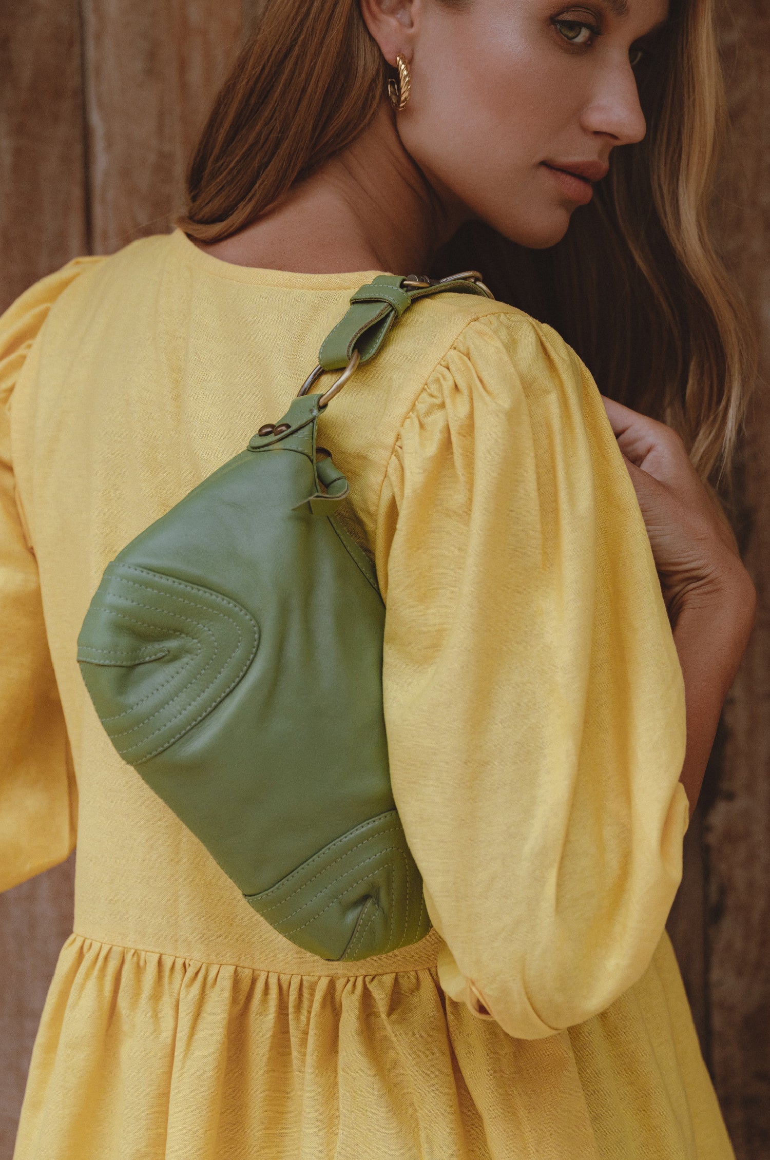 Belissima Mini Leather Shoulder Bag by Bali ELF